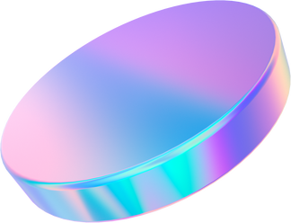 3D Gradients Oversaturated Rainbow Color